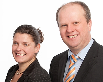 Agnes Becker und Klaus Mrasek