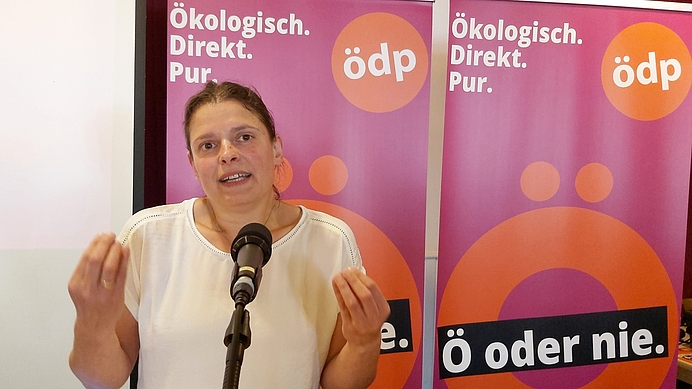 ÖDP-Landesvorsitzende Agnes Becker