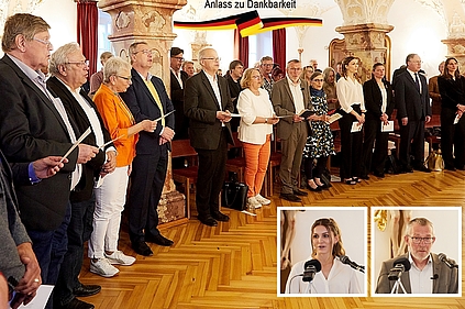 75 Jahre Grundgesetz feierte die ÖDP zusammen mit vielen Gästen