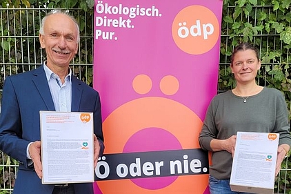 Sepp Rettenbeck und Agnes Becker