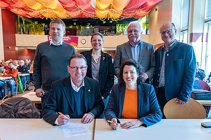 Dr. Michael Stöhr, Manunela Ripa, Tobias Ruff, Agnes Becker, Josef Schmid,  Dr. Norbert Schäffer