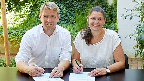 Tobias Ruff und Agnes Becker