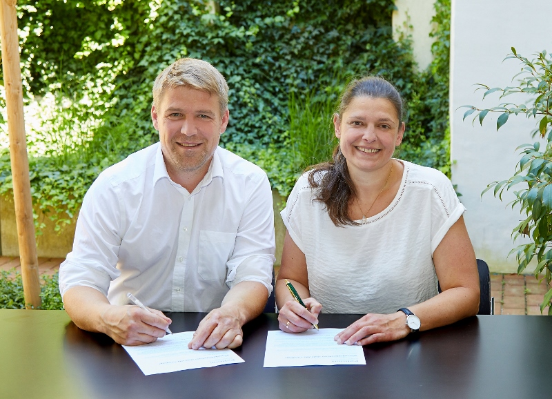 Tobias Ruff und Agnes Becker